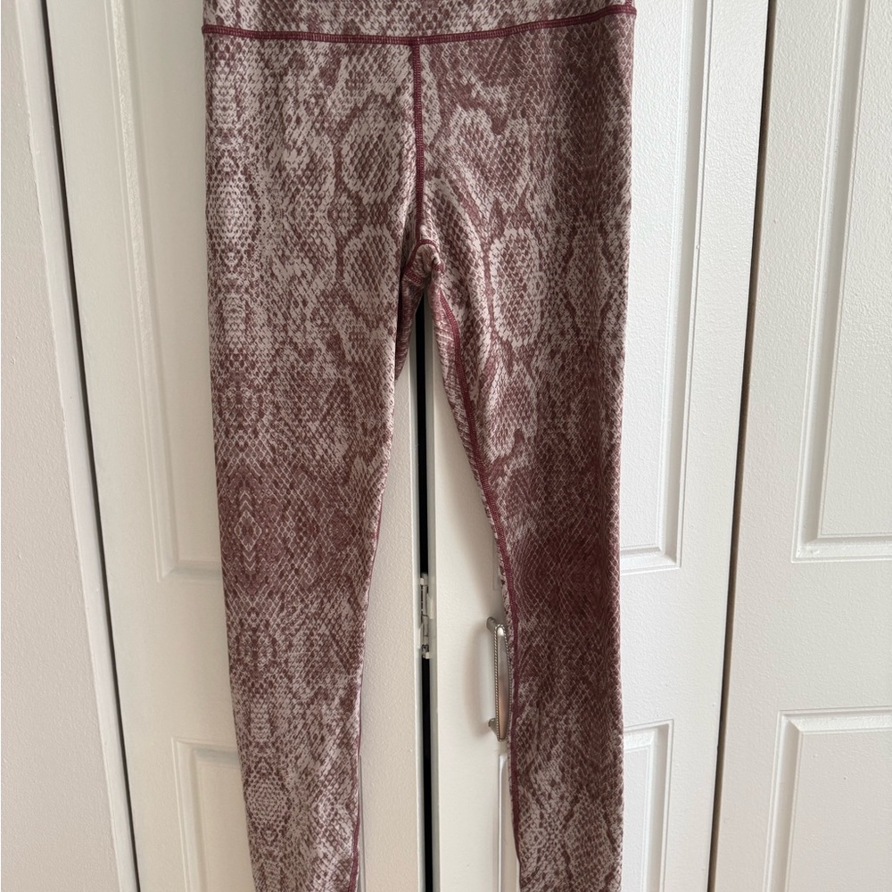 Varley Snake Print Leggings